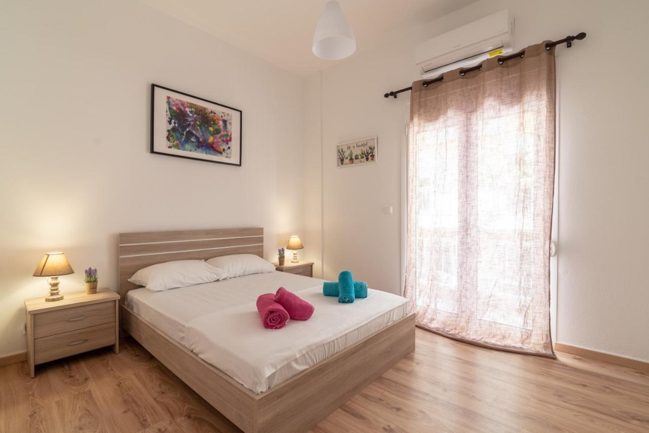 Modern Renovated Apt Next To The Beachfront Heraklion  Ngoại thất bức ảnh